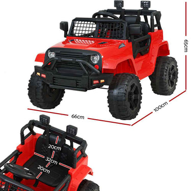 Rigo Kids Ride On Car Electric 12V Car Toys Battery Remote Control Toys